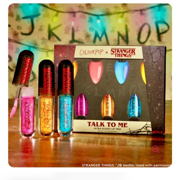 ColourPop x Stranger Things Talk To Me Lip Trio - Picture 1 of 4